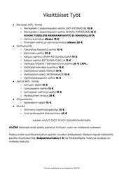 Yksittäiset työt - FI